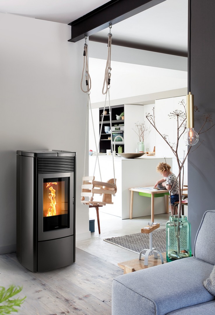 Nobis poêle à pellets A10V Plus Zénith 10 kw