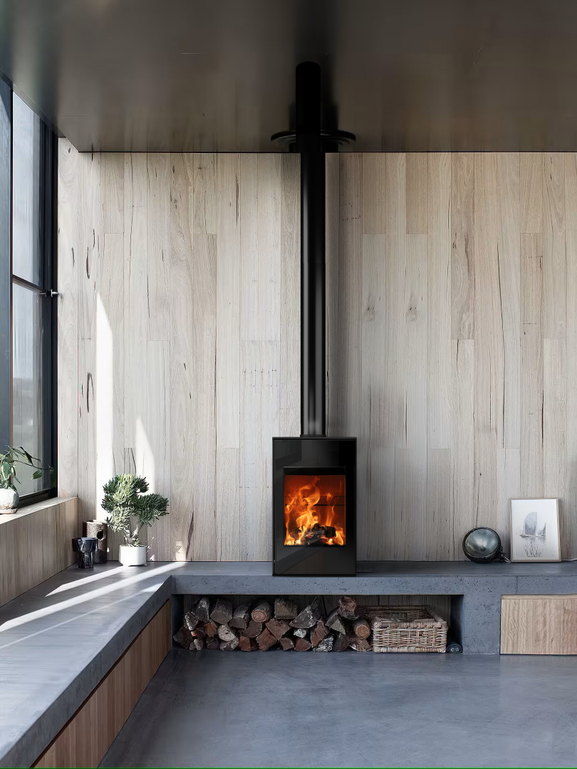 Nobis poêle à bois Flat 100 10 kw