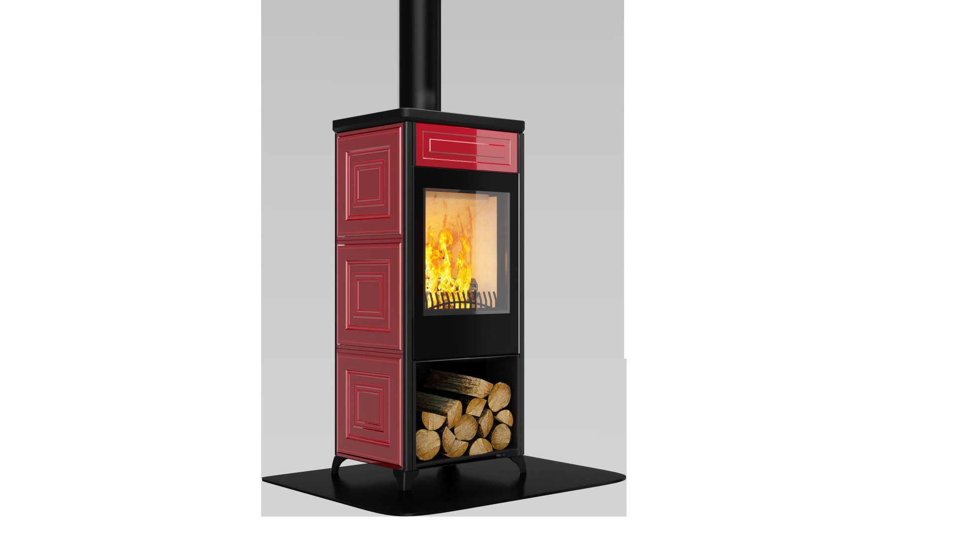 Nobis Classic 220 Poêles à bois - Poelerie Pitchot Jemeppe (Liège)