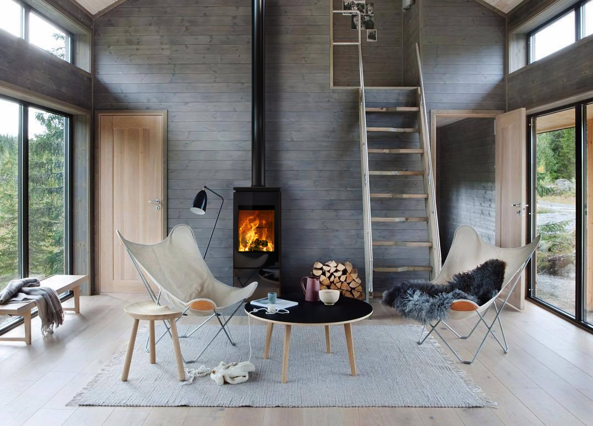 Nobis Flat 300 Poêles à bois - Poelerie Pitchot Jemeppe (Liège)