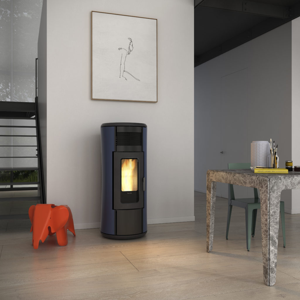 Ravelli Infinity 11 Plus Glass Poêles à pellets - Poelerie Pitchot Jemeppe (Liège)