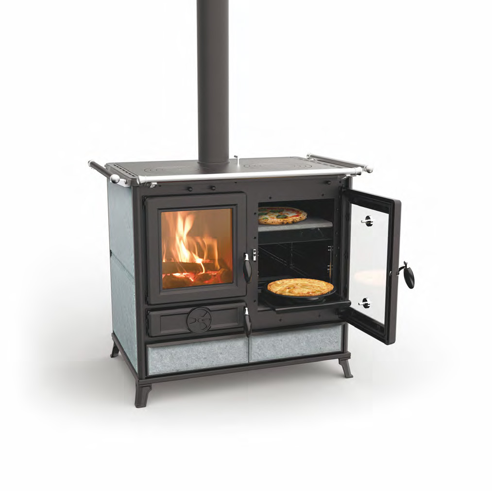 Violetta  beige Thermorossi - Poêles à bois - Poelerie Pitchot Liège / Jemeppe